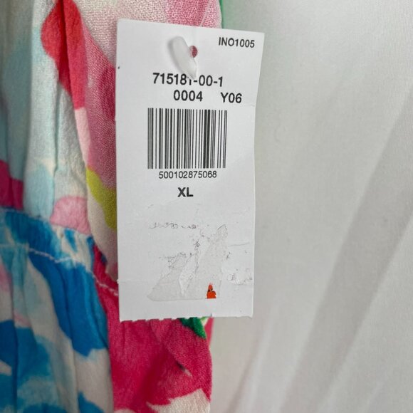 Old Navy Floral Summer Top with Cap Sleeves - Picture 7 of 8